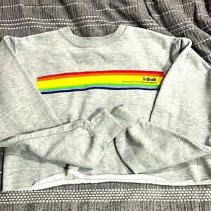 Brandy Melville crop crewneck